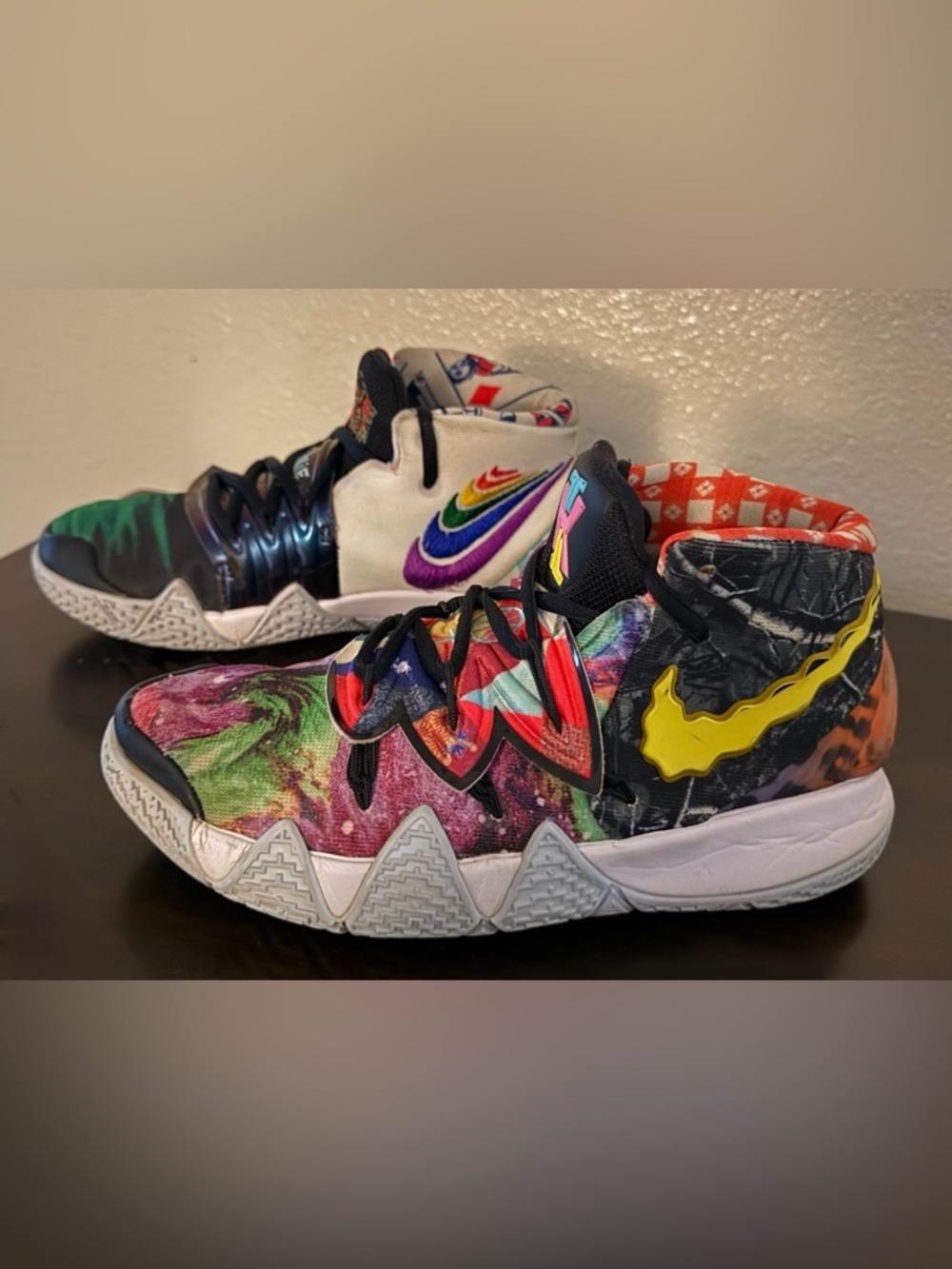 Nike Kybrid S2 “Best Of” Kyrie Basketball Sneakers | Youth Size 4 | COA - Picture 5 of 8